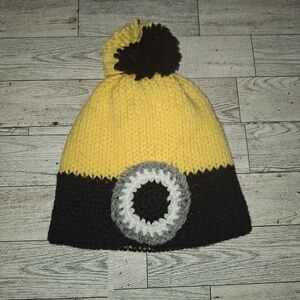 Knitted Minion Beanie